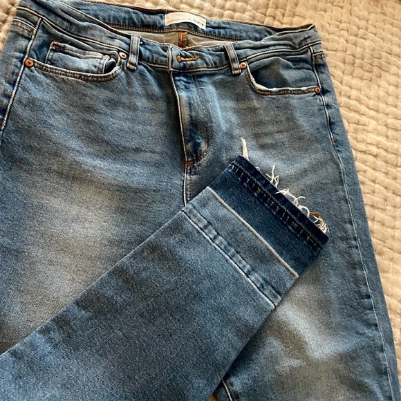 Women’s Loft Modern Skinny Jeans size 10/30 - Picture 3 of 5